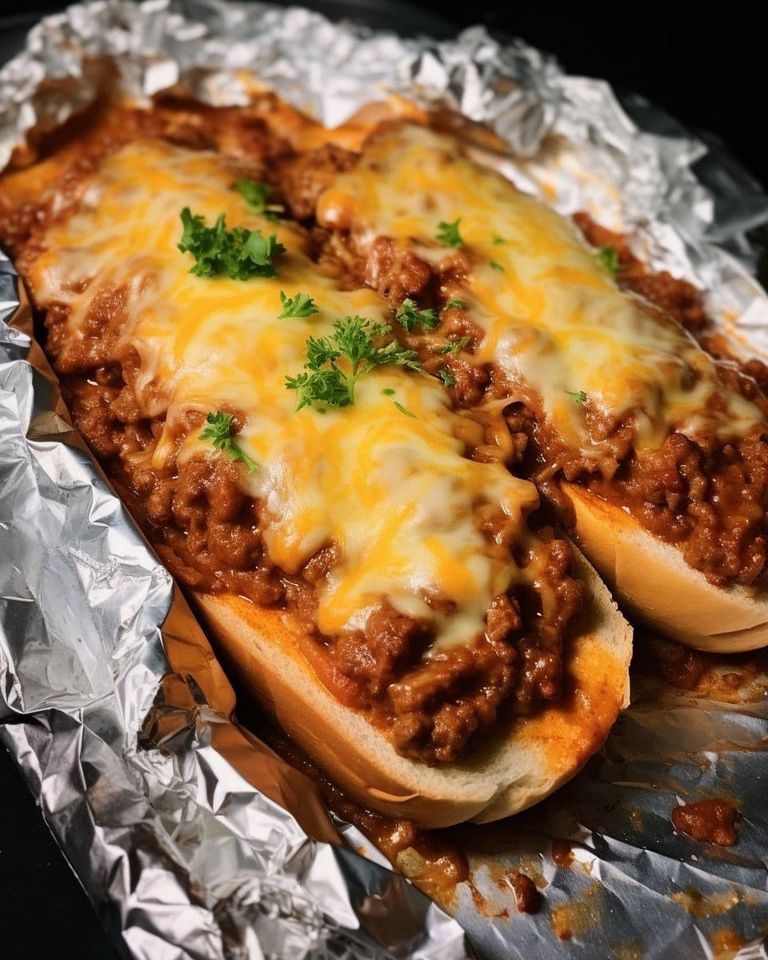 Sloppy Joe Garlic Bread Favorite Family Recipes