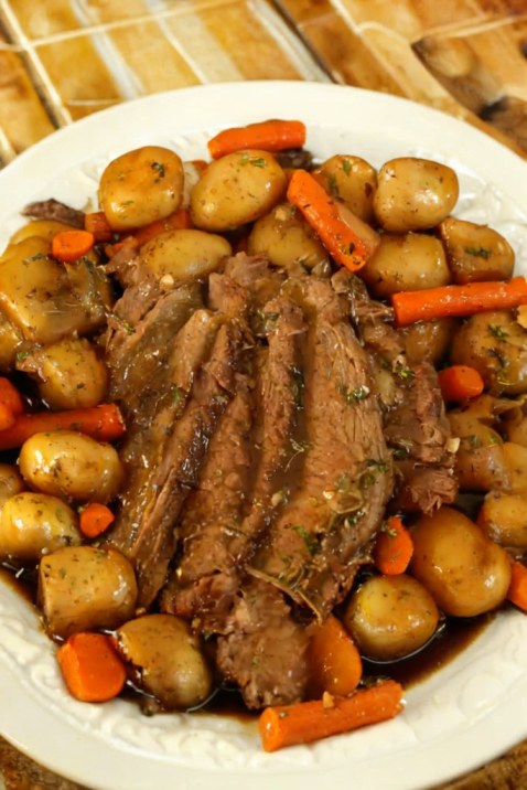 SLOW COOKER POT ROAST – Favorite Family Recipes