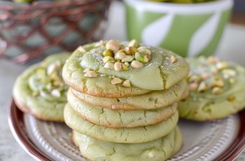 Pistachio Pudding Cookies