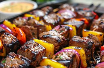 The BEST Steak Kabobs