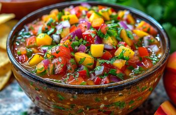Fresh Peach Salsa