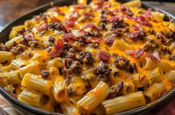 Bacon Cheeseburger Pasta Bake Bacon Cheeseburger Pasta Bake