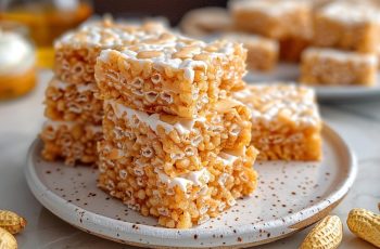 Peanut Butter Rice Krispie Treats Peanut Butter Rice Krispie Treats