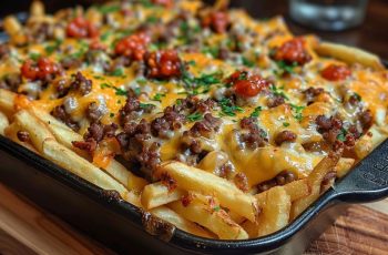 Cheeseburger French Fry Bake