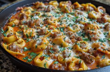 Creamy Italian Sausage Tortellini