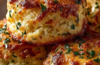 Crab Stuffed Cheddar Bay Biscuits with Lemon Butter Crab Stuffed Cheddar Bay Biscuits with Lemon Butter