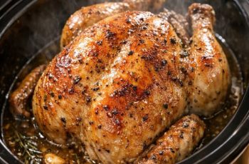 Slow Cooker Whole Chicken